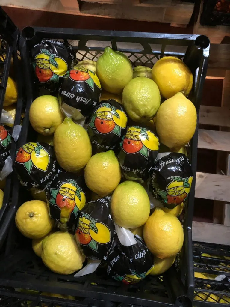 лимон в асс. в Турции