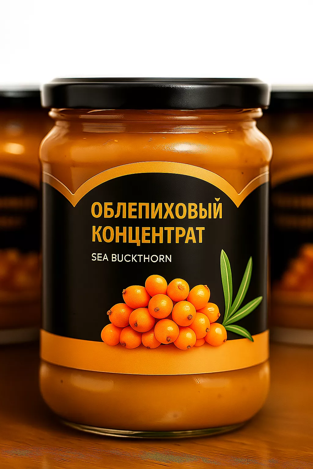 фотография продукта Концентрат пюре из облепихи